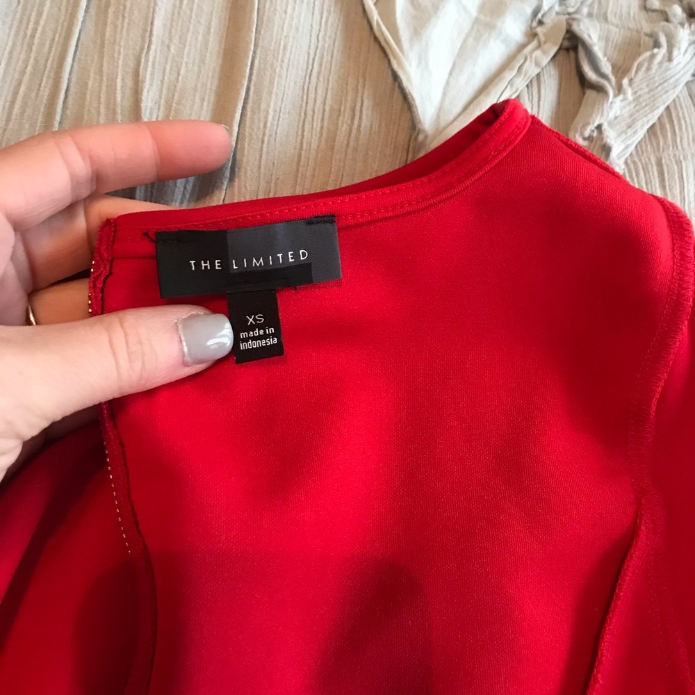 The Limited Red Dress - Picture 3 of 3